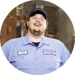 maintenance technician smiling