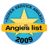 Angies List Super Service Award 2009