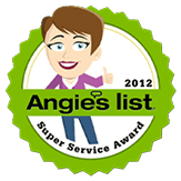 Angies List Super Service Award 2012