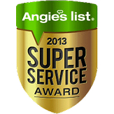 Angies List Super Service Award 2013