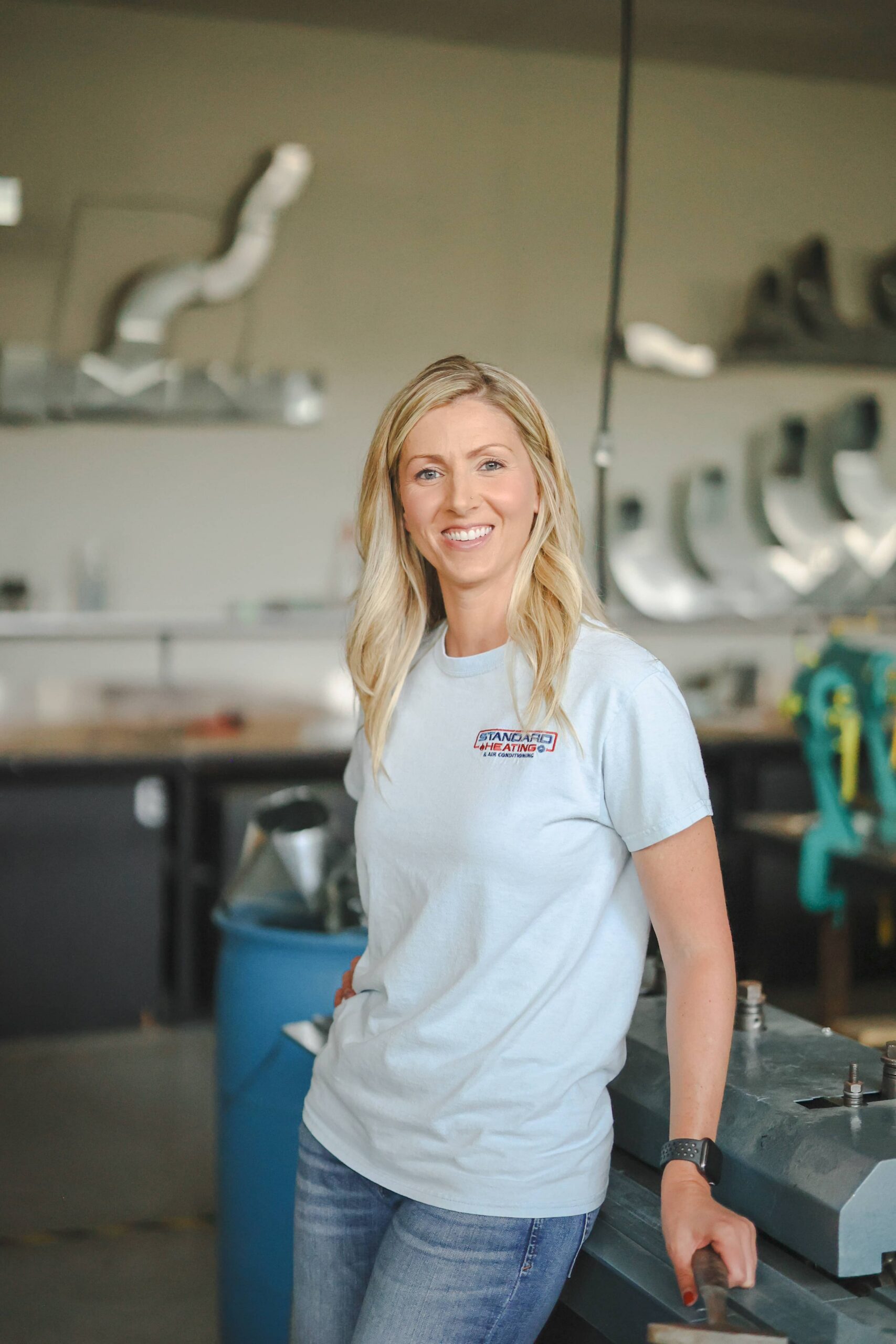 Clair Ferrara the CEO of Standard Heating and Cooling 