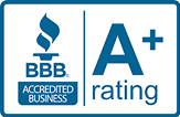 BBB Accredited Business A+ rating