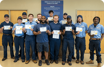 Standard heating & air conditioning crew photo